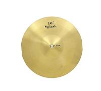 Cymbales Ride Cymbale Professionnelle En Alliage De Laiton 8 10 12 14 16 18 20 Pouces Crash Ride Hi Hat Pour Débutant Pratique Du Jeu(10 Inch)