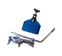 Cymbals Stand Clamp Bracket Professional Metal Bass Drum Cowbell Holder for Drum Accessories Percussion Instruments Percussion Extension Clamp Adjustable Cowbell Mount for Drum Set Accessories and
