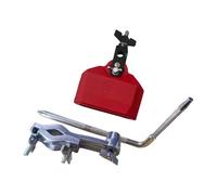 Cymbals Stand Clamp Bracket Professional Metal Bass Drum Cowbell Holder for Drum Accessories Percussion Instruments Percussion Extension Clamp Adjustable Cowbell Mount for Drum Set Accessories and