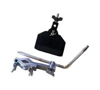 Cymbals Stand Clamp Bracket Professional Metal Bass Drum Cowbell Holder for Drum Accessories Percussion Instruments Percussion Extension Clamp Adjustable Cowbell Mount for Drum Set Accessories and