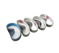 CYMMIYT Bandes abrasives 10-20 pièces P80 ~ P5000 Kit de Courroie de Grain 320~1000 Bande d'affûtage de Bande Abrasive Ensemble d'accessoires d'affûteur de Couteau de Remplacement.(P320,20PCS)