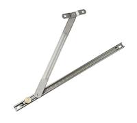 CYMMIYT Compas de Fenêtre Localisateur de contrevent de Vent Contrôle de butée de Position de fenêtre en Aluminium Limiteur de Support de contreventement Coulissant