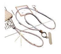 CYMMIYT Cordon telephone portable Lanière de téléphone portable avec clip style pendentif diamant complet poignet femme strass longue sangle cou anti-perte Sling(Color-03)