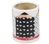 CYMMIYT Frise Murale Adhesive 1 rouleau tableau noir bordure autocollant Bulletin bordure garniture salle de classe mur Art décoration conseil auto-adhésif 5 M(Pencil picture)