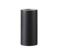 CYMMIYT Frise Murale Adhesive 5M auto-adhésif PVC étanche ligne de taille papier peint salon plinthe ligne vinyle décalcomanies plinthe mur bordure coin autocollant(Black,12cm x 5m)