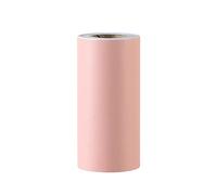 CYMMIYT Frise Murale Adhesive 5M auto-adhésif PVC taille ligne papier peint étanche plinthe ligne vinyle décalcomanies plinthe mur bordure autocollants salon décor(Pink,10cm)