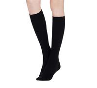CYMMIYT Manchon de compression de jambe 1 paire de bas contention for cuisses femme, compression 20-30 mmHg, avec bande en silicone(Type2-Black-3,L)