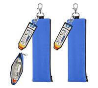 CYMNER Lot de 2 petits sacs isothermes Epipen pour médicaments, petit mini sac isotherme, très visible et accrocheur en cas d'urgence, rouge/violet/orange, bleu, Pratique :