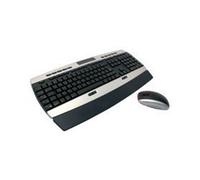 CHERRY Ensemble CyMotion Master Solar – Clavier solaire et souris optique sans fil AZERTY