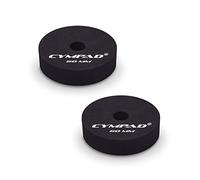 Cympad Moderator Cymbal Tuner Pads - 60mm Double Set - Réduit les harmoniques et le sustain - Rondelles de cymbale en mousse pour le studio, la pratique et le contrôle du son en direct