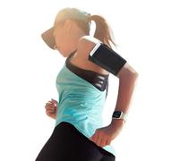 Cymwer brassard respirant sac élastique brassard universel téléphone portable étui pour téléphone portable pour le Jogging de nuit sport Fitness pièces