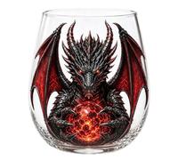 Cymwer Fantasy Crystal Ball Whisky Glass Dragon-Sculpted Drinkware(Style | Cymwer Fantasy Crystal Ball Whisky Glass Style A Dragon Sculpted Drinkware Dragon-Sculpted Drinkware 3D Details Eye