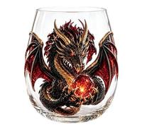 Cymwer Fantasy Crystal Ball Whisky Glass Dragon-Sculpted Drinkware(Style | Cymwer Fantasy Crystal Ball Whisky Glass Style A Dragon Sculpted Drinkware Dragon-Sculpted Drinkware 3D Details Eye