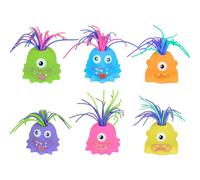 Cymwer Petit Animal Tire Les Cheveux cris Jouet Anti-Stress grincement Petits Monstres Jouets de décompression nouveauté Puzzle Jouet pour Les Enfants