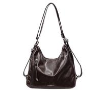 Cymwer Sac à main à bandoulière pour femme avec sangle réglable nouée Sac à bandoulière en cuir PU capacité Sac sous les bras pour les vacances, les déplacements quotidiens (café)