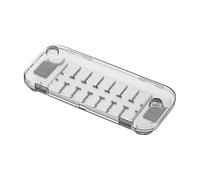 Cymwer Shell de stockage transparent pour Switch 2, Boîte de stockage de la console anti-drop