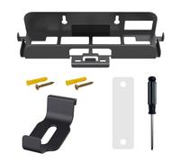 Cymwer Wall Murd Host Stand pour Switch 2 accessoires de console de jeu, support de support de console de jeu de rack de stockage, support mural suspendu avec crochet de contrôleur
