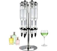 CYMYYDS Distributeur Manuel De Parfum à 6 Têtes | Kit De Transfert Et De Remplissage De Parfum Avec Flacons En Verre De 500 Ml ; Pour Parfumeries Et Studios