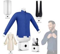 CYMYYDS Fer à Repasser Vapeur électrique,Fer à Repasser Automatique Tactile,Défroisseur Vapeur Intelligent Mains Libres,Réservoir D'aromathérapie Intégré,pour Chemises,Pantalons Et Chaussures