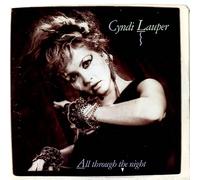 CYNDI LAUPER - all through the night / witness 45 rpm single
