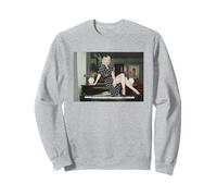 Cyndi Lauper Singer au Royaume-Uni promouvant I Drove All Night Sweatshirt