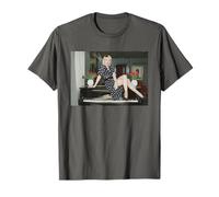 Cyndi Lauper Singer au Royaume-Uni promouvant I Drove All Night T-Shirt