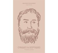 Cyniques & Sceptiques Provocation et doute - Brigitte Boudon - Ancrages - broché - Essai