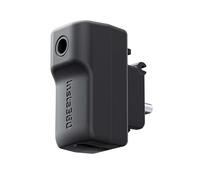 CYNOVA Adaptateur de microphone externe Insta360 X4 Insta 360 X4 pour accessoires Insta360 X4, chargeur et enregistrement de type C et ports audio 3,5 mm pris en charge