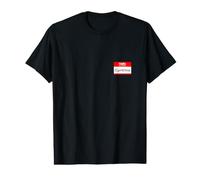 Cynthia, Badge avec Inscription « Hello My Name is Name is » T-Shirt Graphique avec Valeur