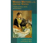 Cynthia J. Davis Kathryn West Women Writers in the United States (Relié)