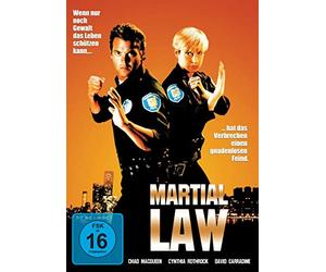 Cynthia Rothrock, David Carradine, Chad Mcqueen - Martial Law - Dvd