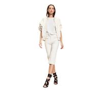 Cynthia Rowley - Blouson Aviateur Oversize EN Cuir - Femme - Vestes - Blanc - Taille: 38 FR