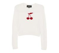 Cynthia Rowley - Pull Cerises sur le Gâteau - Femme - Pulls - Blanc - Taille: 42 FR