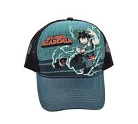 CyP Brands Casquette Trucker My Hero Academia Izuku G Enfants Vert Taille Unique
