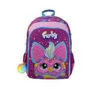 CYP BRAND, Furby, Sac à dos d'école, Adaptable à la valise, Grand, Léger, Durable, Design amusant, Sous licence officielle, Pour garçons et filles