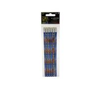 CYP BRAND Lot de 6 crayons c/caoutchouc Rainbow High