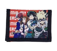 CYP BRAND My Hero Academia-Portefeuille, Sac à main, Accessoires, Portefeuille, Couleur Noir, Produit officiel