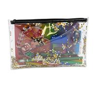 CYP BRAND Set de Rangement Jumbo avec Accessoires de Papeterie Rainbow High