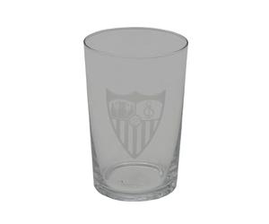 CYP BRAND - Sevilla FC, Verre à eau, Verre, Durable, Compatible lave-vaisselle et micro-ondes, Capacité 270 ml, Produit officiel