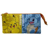 CYP BRAND Pokémon - Étui, Starters, Trousse à crayons, Fournitures scolaires, Multicolore, Produit officiel