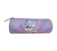 CYP BRAND Trousse Ronde Gabby, Unisex, Violet, Taille Unique