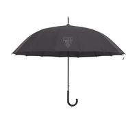 CyP Brands - Athletic Club, Parapluie, Adulte, 16 baleines, Noir, Produit officiel