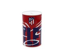CyP Brands Atlético de Madrid Tirelire en métal scellée Rouge Produit Officiel