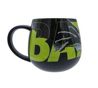 CYP Brands Batman Tasse à petit-déjeuner, Tasses amusantes Noir Produit officiel