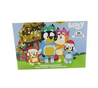 CYP Brands Bluey Calendrier de l'Avent, Calendrier avec surprises, Noël, Cadeaux, Mutlicolor, Produit officiel