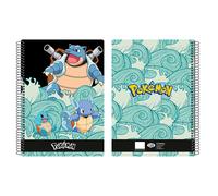 Cyp Brands Cahier A4 Évolution Carapuce Pokémon