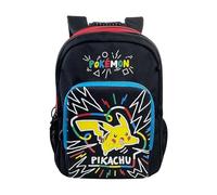 Pokémon Sac à dos trolley MC-352-PK Pikachu Produit officiel Mixte Enfant Noir Moyen