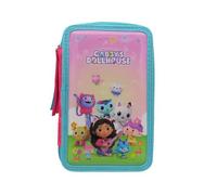 CyP Brands - Gabby, Trousse à Crayons 3 Niveaux, avec Fournitures Scolaires, Fée, Trousse Scolaire complète, Licence Officielle, pour garçons et Filles, Multicolore