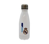 CYP BRANDS Gourde personnalisable en acier 550 ml Real Madrid unisexe pour enfants Argenté Motif lettre I