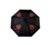 CyP Brands - Harry Potter Parapluie pliable pour garçons et filles, couleur noire, produit officiel, Noir, Klein, Nouveauté